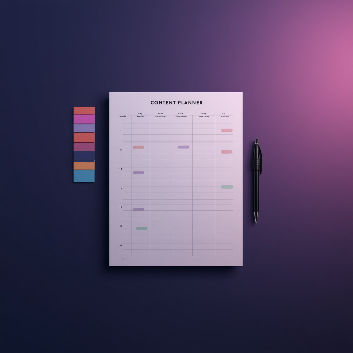 Bônus 2 — Calendário de Postagens
